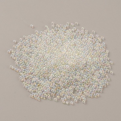 Glass Beads GLAA-WH0030-12A-1