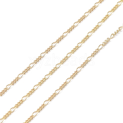 Yellow Gold Filled Figaro Chains CHC-M023-24G-1