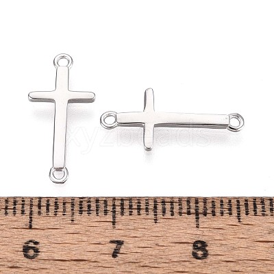 925 Sterling Silver Connector Charms STER-N016-98P-1