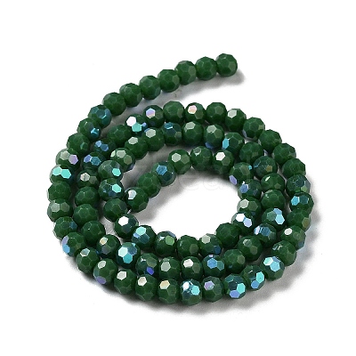 Opaque Glass Beads Strands EGLA-A035-P4mm-L06-1