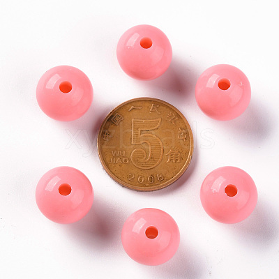 Opaque Acrylic Beads MACR-S370-C10mm-A04-1