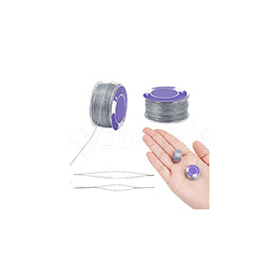 2 Rolls Special Coated Polyester Beading Threads OCOR-NB0002-06C-1
