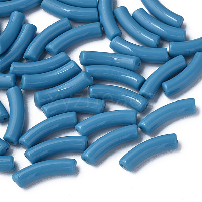 Opaque Acrylic Beads MACR-S372-002B-18-4530-1