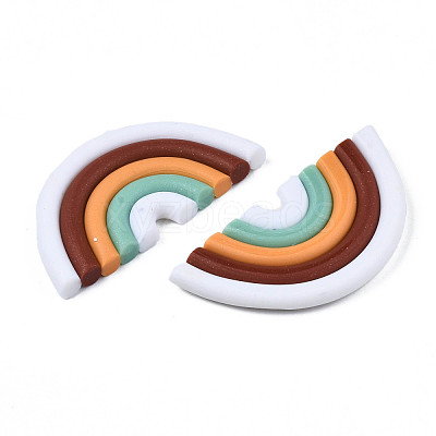 Handmade Polymer Clay Cabochons CLAY-N010-030-09-1