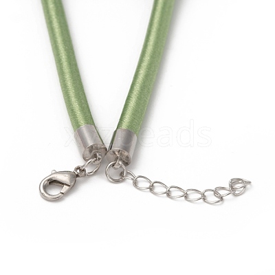 Silk Cord Necklace Making NFS006-1