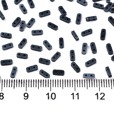 FGB 2-Hole Glass Seed Beads SEED-S031-S-SQ129F-1