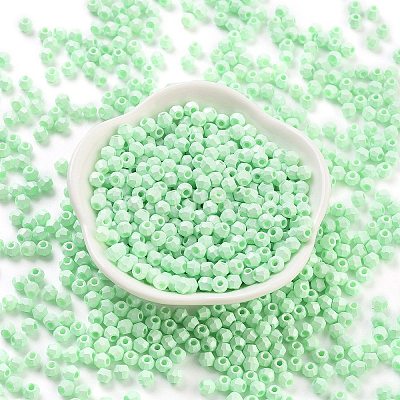 Baking Paint Glass Seed Beads SEED-A032-02R-1