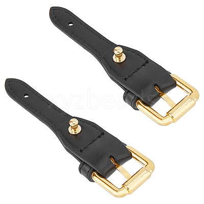 Imitation Leather & Alloy Undamaged Adjustable Bag Roller Buckles FIND-WH0126-162-1