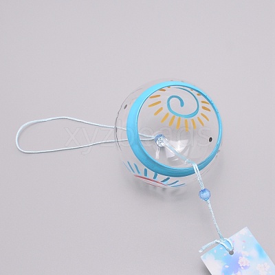 Japanese Round Painting Glass Wind Chimes CF-TAC0001-03D-1
