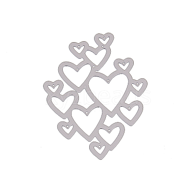 Frame Metal Cutting Dies Stencils DIY-O006-10-1