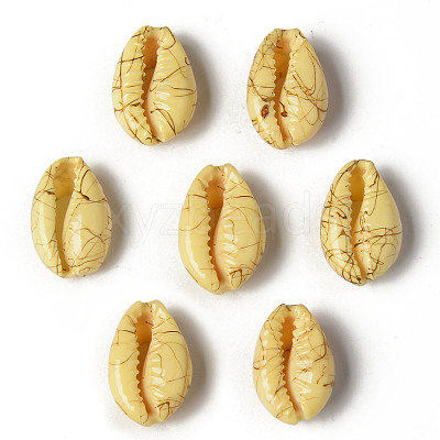 Natural Cowrie Shell Beads X-SSHEL-N0232-08F-1