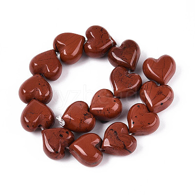 Natural Red Jasper Beads Strands G-T144-22A-03-1