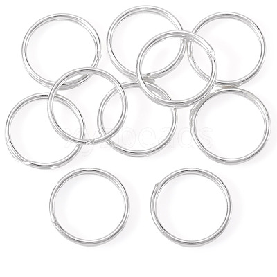 925 Sterling Silver Split Jump Rings STER-TA0001-48A-1
