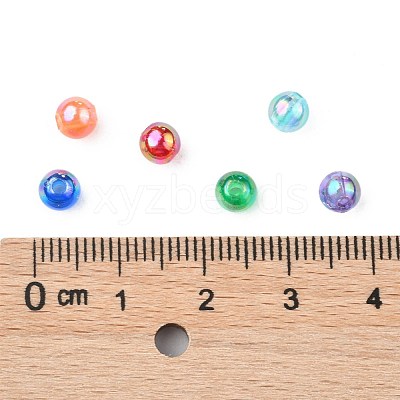 Eco-Friendly Transparent Acrylic Beads PL732M-1