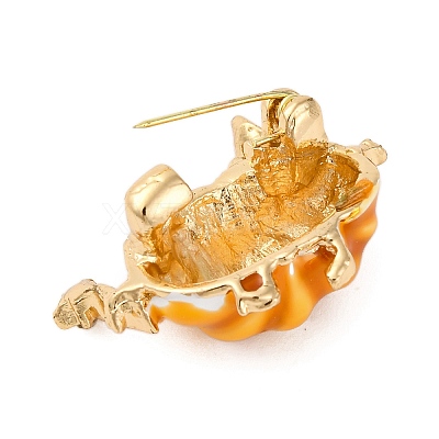 Rhinestone Alloy Brooches JEWB-M047-02G-04-1