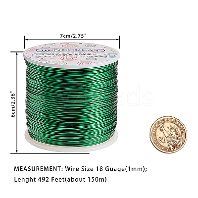 Round Aluminum Wire AW-BC0001-1mm-10-1