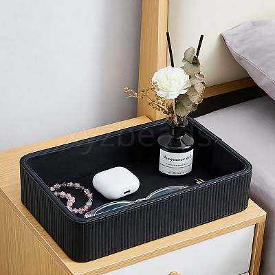 PU Leather Jewelry Display Trays AJEW-WH0485-59B-1