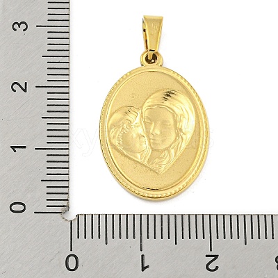 Ion Plating(IP) 304 Stainless Steel Pendants STAS-B071-02A-08G-1