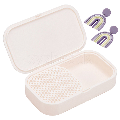 PLA Polymer Clay Separating Powder Storage Box AJEW-WH0481-96-1