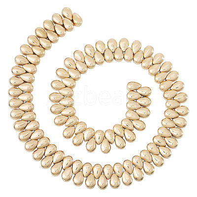 1 Strand Electroplate Glass Beads Strands EGLA-TA0013-31C-1