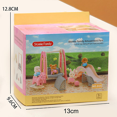 Plastic Amusement Park Mini Model PW-WG5A6DA-01-1