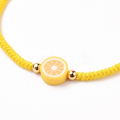 Nylon Thread Cord Braided Bead Bracelets BJEW-JB05666-1