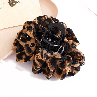 Flower Plastic Claw Hair Clips PW-WG3F053-02-1
