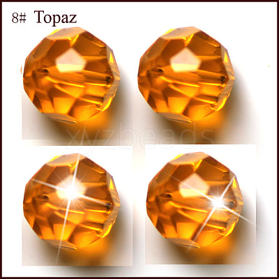 Imitation Austrian Crystal Beads SWAR-F021-8mm-248-1