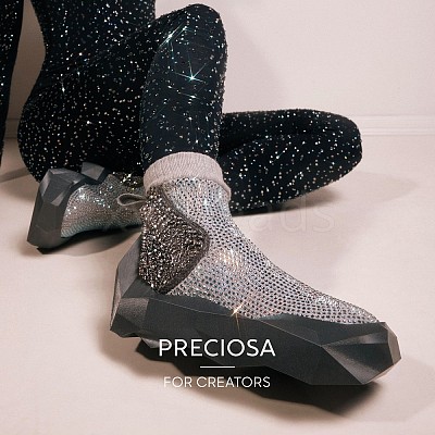 Preciosa® Crystal Hotfix Flatback Stones Y-PRC-HSS8-30280-1