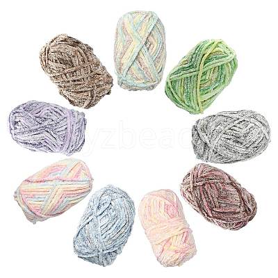 Super Bulky Chenille Polyester Yarn YCOR-FZC0001-01F-1