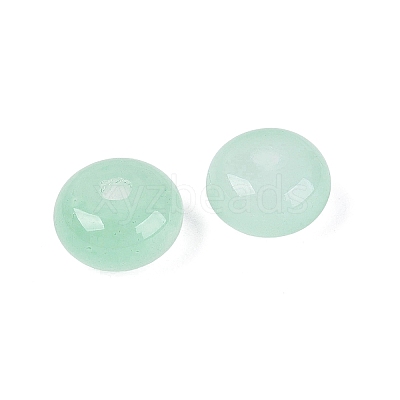 Baking Paint Imitation Jade Glass Beads GL-N006-01B-09-1