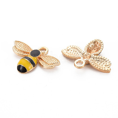 Alloy Enamel Pendants ENAM-S121-174D-RS-1