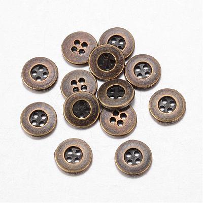 Alloy Buttons BUTT-D054-11.5mm-04-1