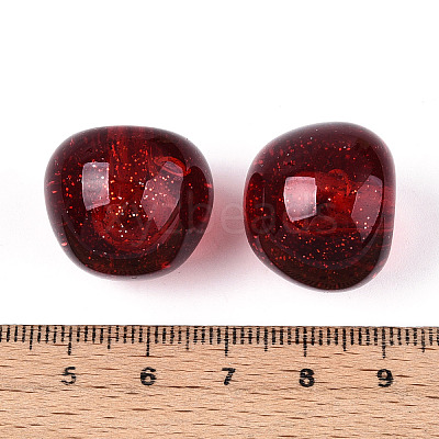Transparent Acrylic Beads OACR-N146-10-1