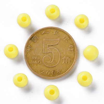 Opaque Acrylic Beads MACR-S370-C6mm-A10-1