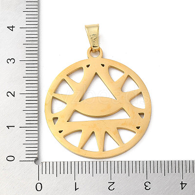 201 Stainless Steel Pendants LS-STAS-D041-13G-1