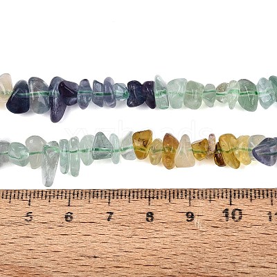 Natural Fluorite & Amethyst & Citrine(Heated) Beads Strands G-N371-02A-01-1
