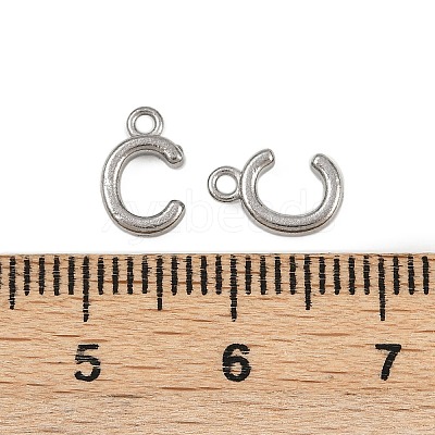304 Stainless Steel Charms STAS-G356-08P-C-1