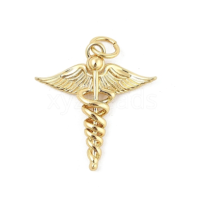 Brass Pendants KK-P300-21G-1