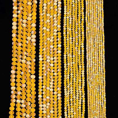 Transparent Glass Beads Strands LS-EGLA-A044-T8mm-MB05-1