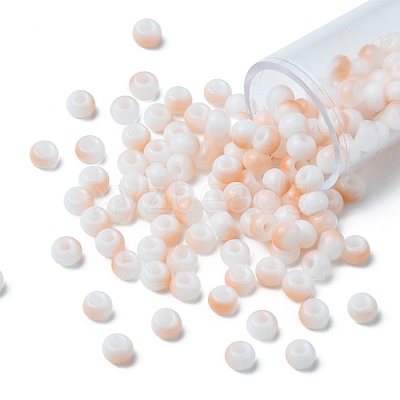 6/0 Opaque Glass Seed Beads SEED-YW0002-13G-1