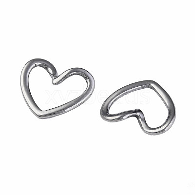 Non-Tarnish 304 Stainless Steel Linking Rings X-STAS-N087-56P-1
