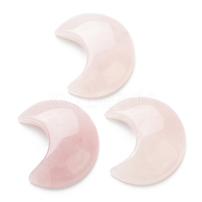 Natural Rose Quartz Cabochons G-A182-02E-1