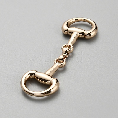 Alloy D Ring Snaffle Bit Buckles FIND-WH0152-347B-KCG-1