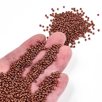 11/0 FGB Grade A Round Glass Seed Beads SEED-N001-C-0570-1