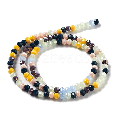 Glass Beads Strands EGLA-A034-M4mm-54-1