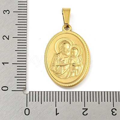 Ion Plating(IP) 304 Stainless Steel Pendants LS-STAS-B071-02A-23G-1