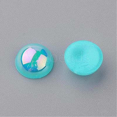 Acrylic Cabochons MACR-Q171-8mm-11-1