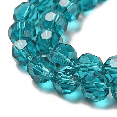 Transparent Glass Beads EGLA-A035-T8mm-D12-1