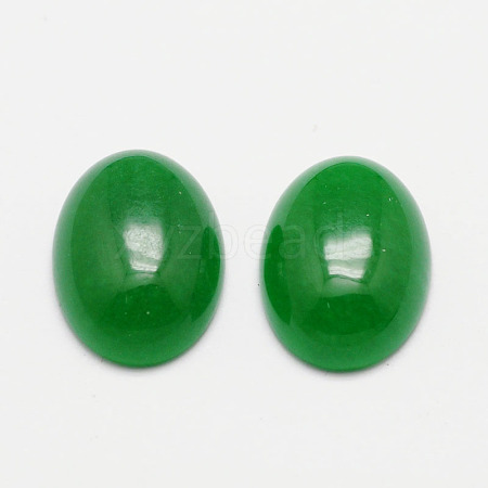 Oval Natural Malaysia Jade Cabochons G-K020-40x30mm-11-1